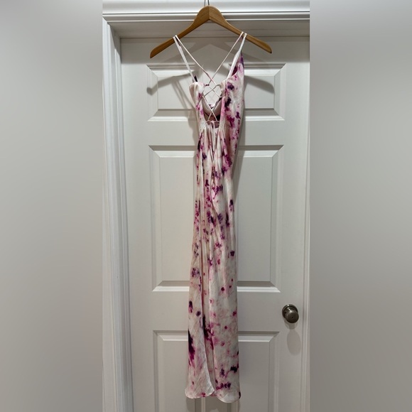 BARDOT TIE DYE SLIP DRESS Color: Purple Tie Dye Women’s Sz XS NWT - Picture 6 of 16
